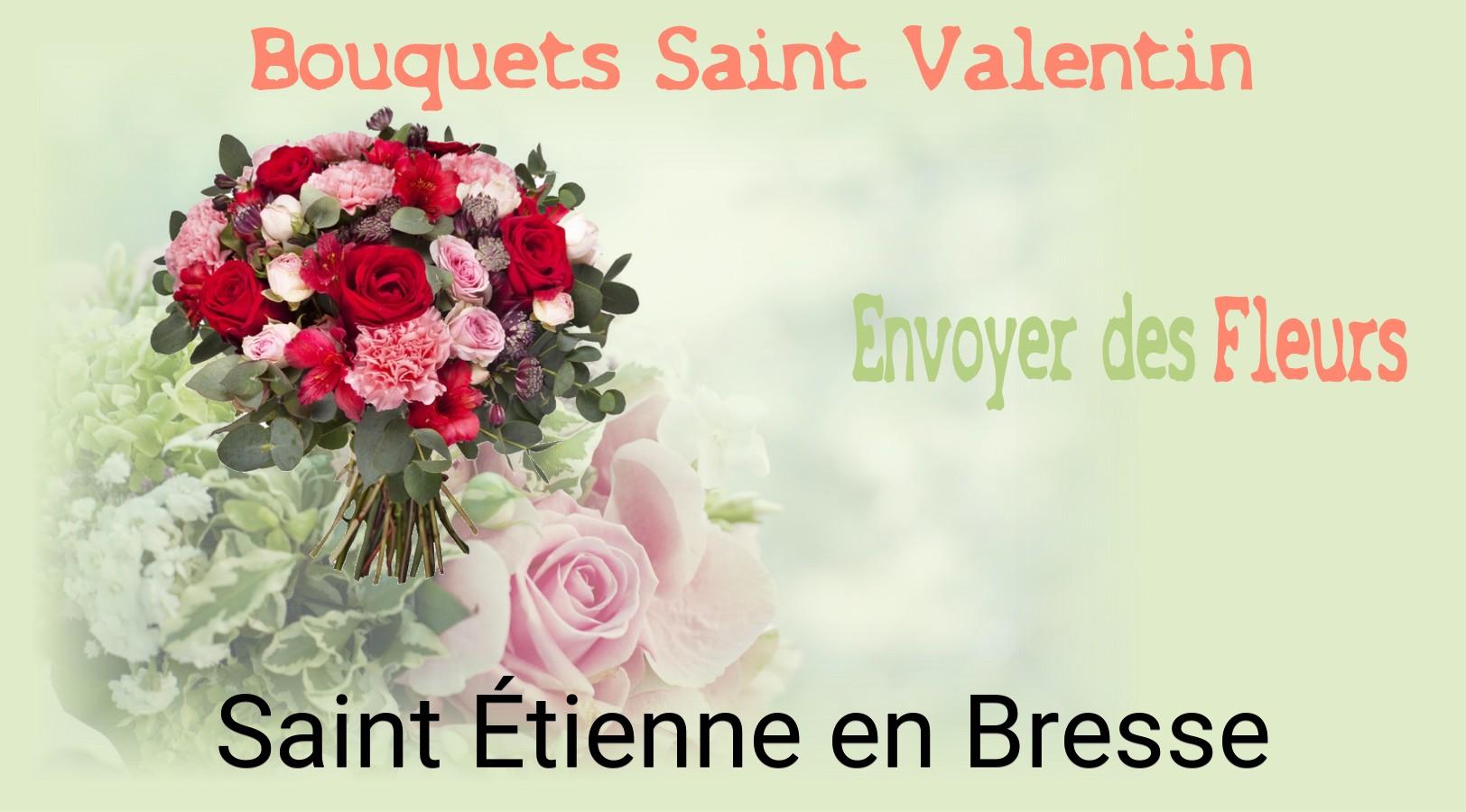 Roses de Saint-Valentin livrées à Saint-Étienne-en-Bresse